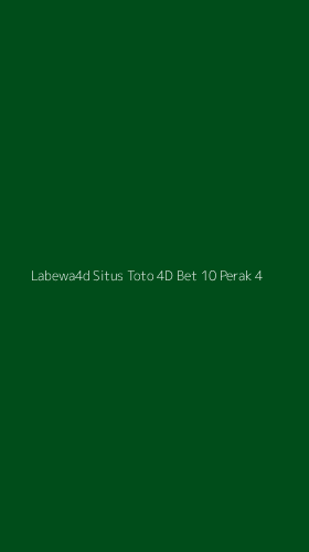 Tampilan Antarmuka Aplikasi Labewa4d Situs Toto 4d Bet 10 Perak - 4