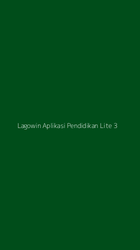 Tampilan Antarmuka Aplikasi Lagowin Aplikasi Pendidikan Lite - 3