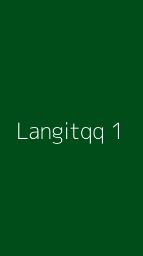 Tampilan Antarmuka Aplikasi Langitqq - 1