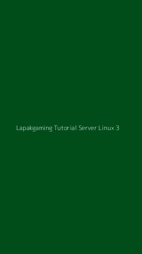 Tampilan Antarmuka Aplikasi Lapakgaming Tutorial Server Linux - 3