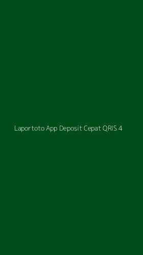 Tampilan Antarmuka Aplikasi Laportoto App Deposit Cepat Qris - 4