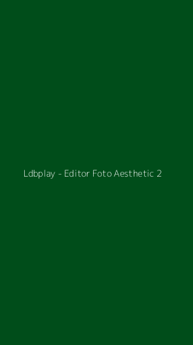 Tampilan Antarmuka Aplikasi Ldbplay - Editor Foto Aesthetic - 2
