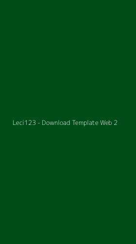 Tampilan Antarmuka Aplikasi Leci123 - Download Template Web - 2