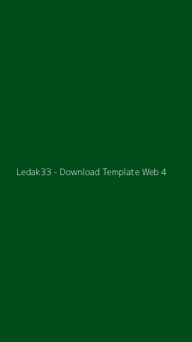 Tampilan Antarmuka Aplikasi Ledak33 - Download Template Web - 4