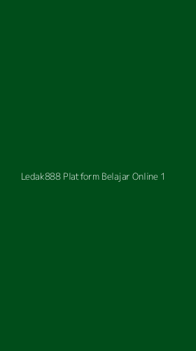 Tampilan Antarmuka Aplikasi Ledak888 Platform Belajar Online - 1