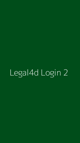 Tampilan Antarmuka Aplikasi Legal4d Login - 2