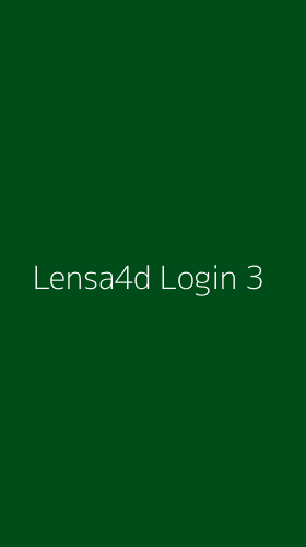 Tampilan Antarmuka Aplikasi Lensa4d Login - 3