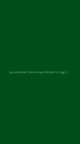 Tampilan Antarmuka Aplikasi Lgoindo Bandar Online Dengan Winrate Tertinggi - 3