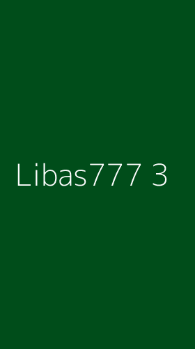 Tampilan Antarmuka Aplikasi Libas777 - 3