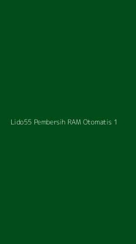 Tampilan Antarmuka Aplikasi Lido55 Pembersih Ram Otomatis - 1