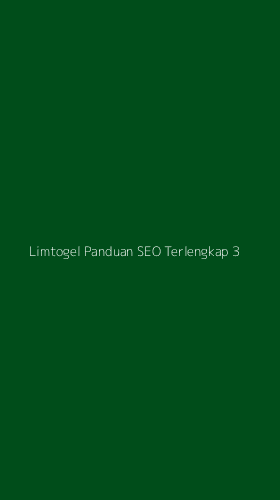 Tampilan Antarmuka Aplikasi Limtogel Panduan Seo Terlengkap - 3