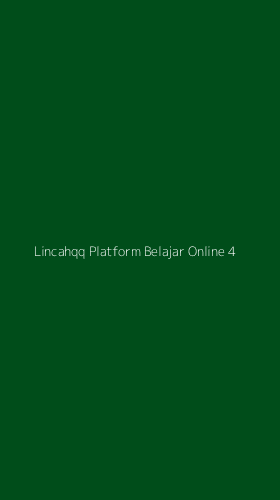 Tampilan Antarmuka Aplikasi Lincahqq Platform Belajar Online - 4