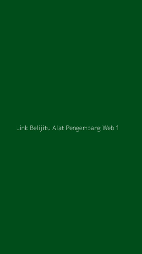 Tampilan Antarmuka Aplikasi Link Belijitu Alat Pengembang Web - 1