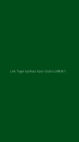 Tampilan Antarmuka Aplikasi Link Togel Aplikasi Kasir Gratis Umkm - 1