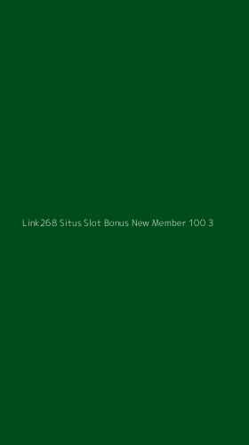 Tampilan Antarmuka Aplikasi Link268 Situs Slot Bonus New Member 100 - 3