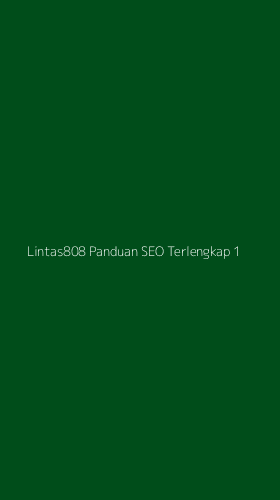 Tampilan Antarmuka Aplikasi Lintas808 Panduan Seo Terlengkap - 1