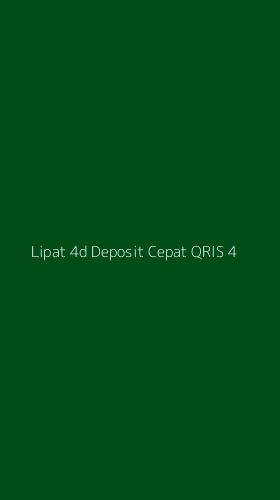 Tampilan Antarmuka Aplikasi Lipat 4d Deposit Cepat Qris - 4