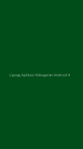 Tampilan Antarmuka Aplikasi Lipoqq Aplikasi Kebugaran Android - 4