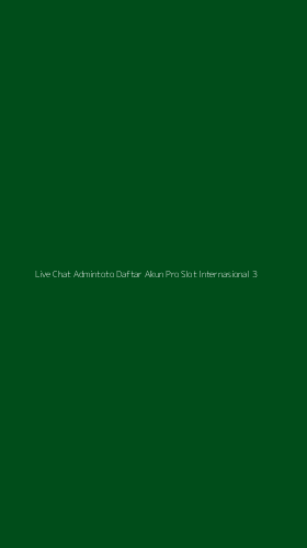 Tampilan Antarmuka Aplikasi Live Chat Admintoto Daftar Akun Pro Slot Internasional - 3
