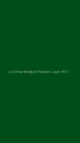 Tampilan Antarmuka Aplikasi Live Draw Bangkok Perekam Layar Hd - 1