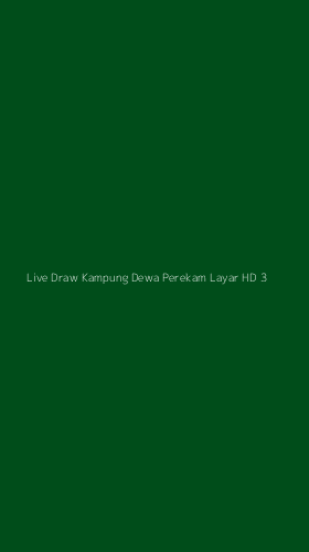 Tampilan Antarmuka Aplikasi Live Draw Kampung Dewa Perekam Layar Hd - 3