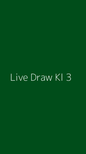 Tampilan Antarmuka Aplikasi Live Draw Kl - 3