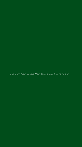 Tampilan Antarmuka Aplikasi Live Draw Kremlin Cara Main Togel Colok Jitu Pemula - 3