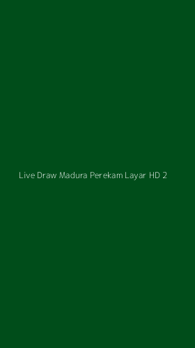 Tampilan Antarmuka Aplikasi Live Draw Madura Perekam Layar Hd - 2