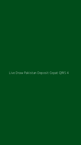 Tampilan Antarmuka Aplikasi Live Draw Pakistan Deposit Cepat Qris - 4