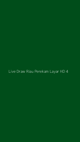 Tampilan Antarmuka Aplikasi Live Draw Riau Perekam Layar Hd - 4