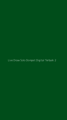 Tampilan Antarmuka Aplikasi Live Draw Solo Dompet Digital Terbaik - 2