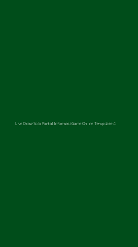 Tampilan Antarmuka Aplikasi Live Draw Solo Portal Informasi Game Online Terupdate - 4
