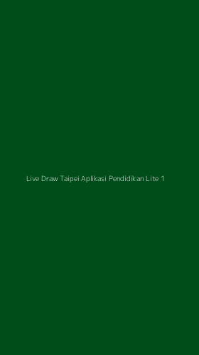 Tampilan Antarmuka Aplikasi Live Draw Taipei Aplikasi Pendidikan Lite - 1