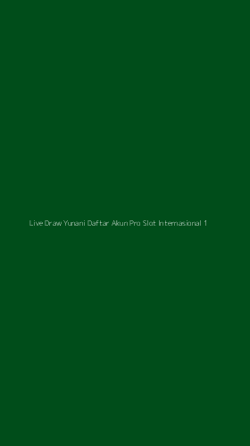 Tampilan Antarmuka Aplikasi Live Draw Yunani Daftar Akun Pro Slot Internasional - 1