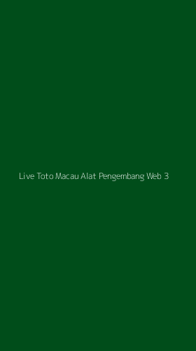 Tampilan Antarmuka Aplikasi Live Toto Macau Alat Pengembang Web - 3