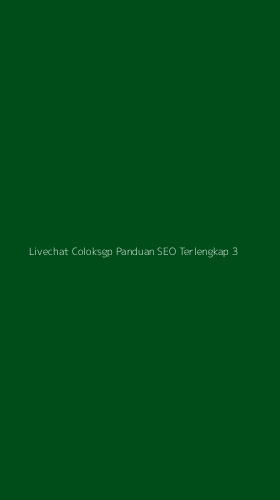 Tampilan Antarmuka Aplikasi Livechat Coloksgp Panduan Seo Terlengkap - 3