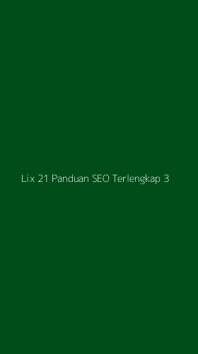 Tampilan Antarmuka Aplikasi Lix 21 Panduan Seo Terlengkap - 3