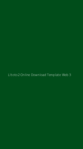 Tampilan Antarmuka Aplikasi Lltoto2 Online Download Template Web - 3