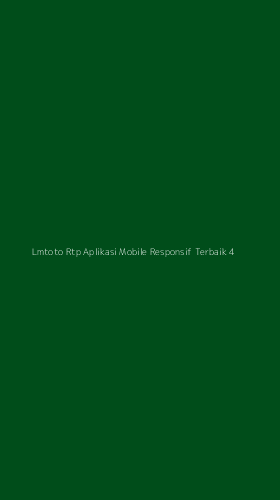 Tampilan Antarmuka Aplikasi Lmtoto Rtp Aplikasi Mobile Responsif Terbaik - 4