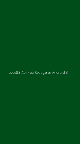 Tampilan Antarmuka Aplikasi Lode88 Aplikasi Kebugaran Android - 3