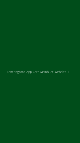 Tampilan Antarmuka Aplikasi Loncengtoto App Cara Membuat Website - 4