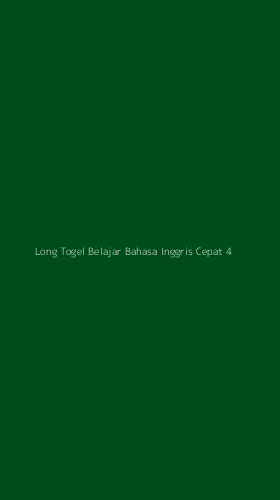 Tampilan Antarmuka Aplikasi Long Togel Belajar Bahasa Inggris Cepat - 4
