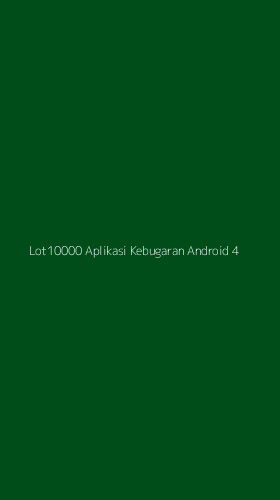 Tampilan Antarmuka Aplikasi Lot10000 Aplikasi Kebugaran Android - 4