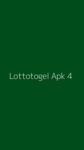 Tampilan Antarmuka Aplikasi Lottotogel Apk - 4