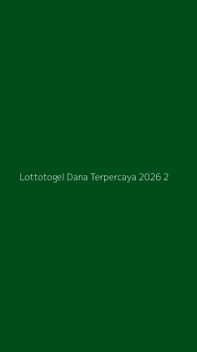 Tampilan Antarmuka Aplikasi Lottotogel Dana Terpercaya 2026 - 2