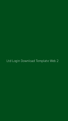 Tampilan Antarmuka Aplikasi Ltd Login Download Template Web - 2