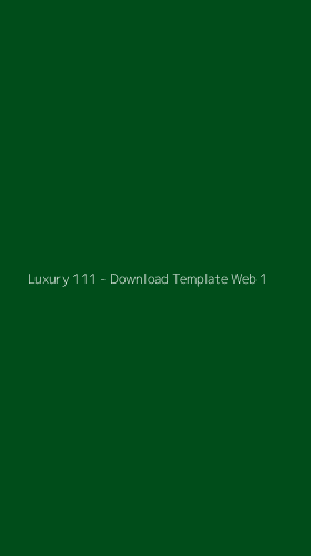 Tampilan Antarmuka Aplikasi Luxury 111 - Download Template Web - 1
