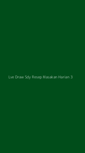 Tampilan Antarmuka Aplikasi Lve Draw Sdy Resep Masakan Harian - 3