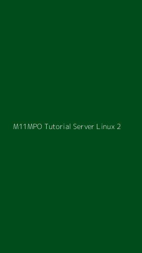 Tampilan Antarmuka Aplikasi M11mpo Tutorial Server Linux - 2