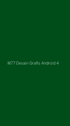 Tampilan Antarmuka Aplikasi M77 Desain Grafis Android - 4